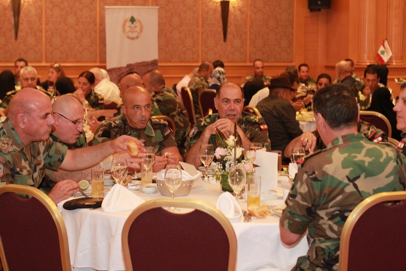 Lunch for the Casualties of Lebanese Army 
